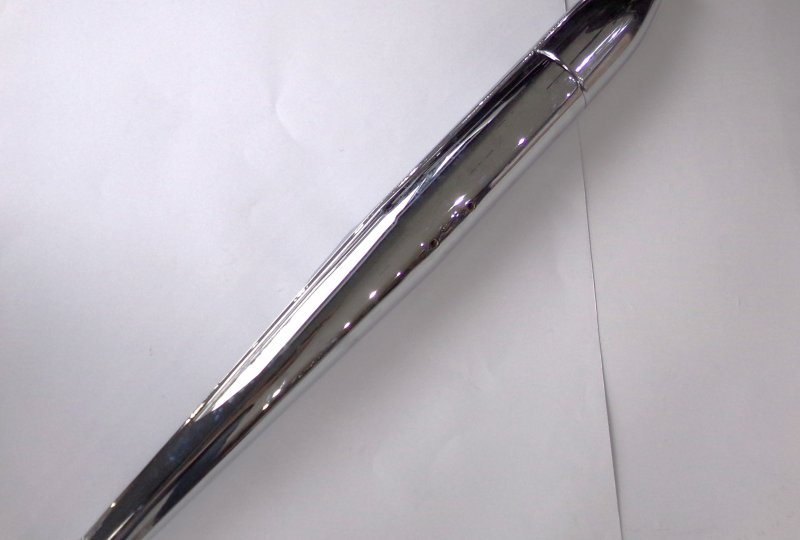 Tłumik wydechu, chrom, CZ 502-photo2