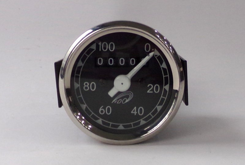 Licznik 0-100 km/h, cyferblat czarny, VDO, CZ 125/150, 501-photo1