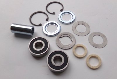 Zestaw montażowy piasty koła, Jawa, CZ 125/175
