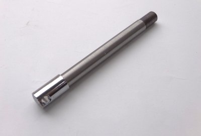 Ośka przedniego koła, chrom, Jawa, CZ 125/175