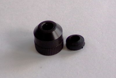 Końcówka kabla wysokiego napięcia, plastik, Jawa, CZ