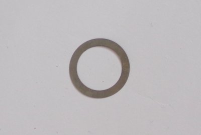 Podkładka stożkowej zębatki napędu wałka rozrządu, 20x27x0,1 mm, Jawa 500 OHC
