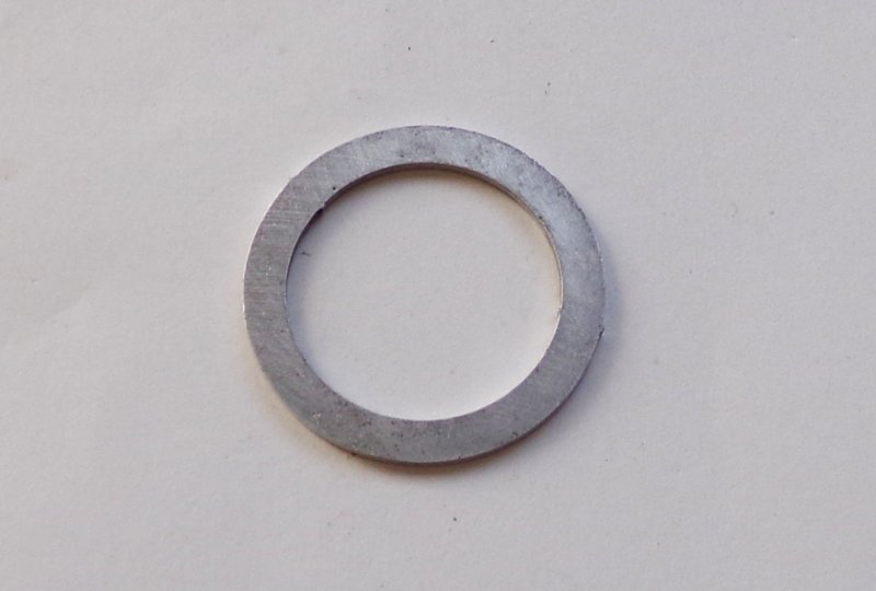 Podkładka uszczelniająca śrubę filtra oleju, 26,3x35x1,5 mm, aluminium, Jawa 500 OHC-photo1