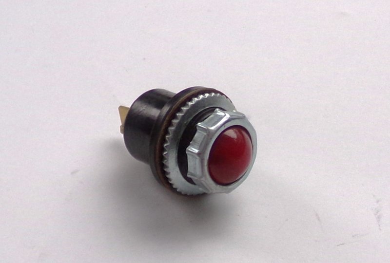Kontrolka, czerwona, oryginał, Jawa 500 OHC-photo1