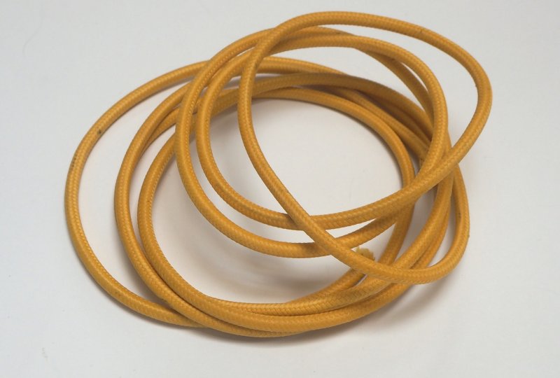 Kabel elektryczny 4mm, złoty, 1m, Jawa, CZ-photo1