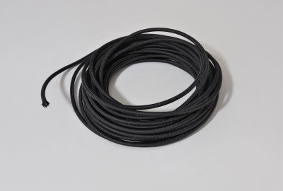 Kabel elektryczny 4mm, czarny, 1m, Jawa, CZ