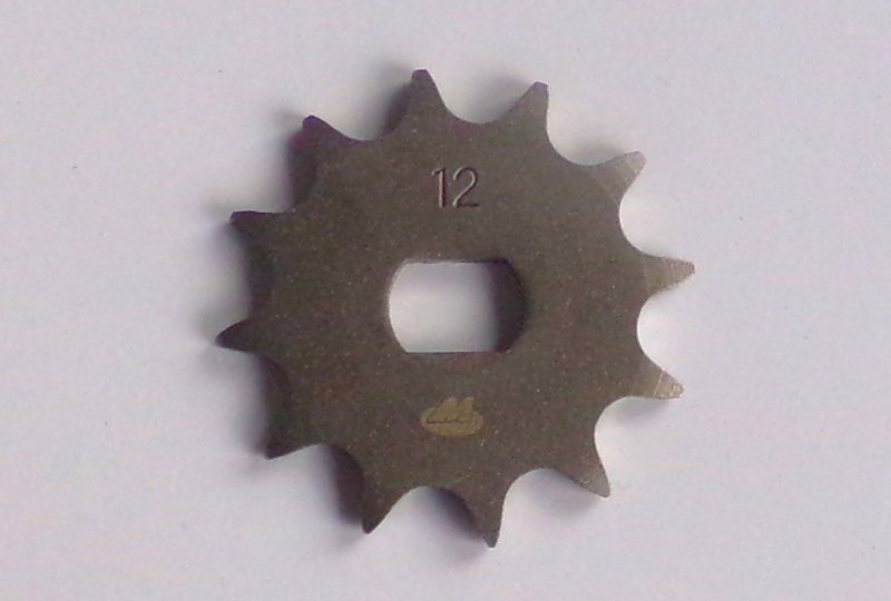 Zębatka napędu, 12 zębów, przednia, Jawa Babetta 225, Stella-photo1