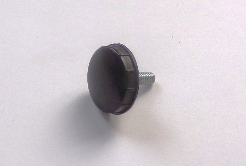 Śruba osłony przedniej, bakelit, Jawa 550/550-photo1