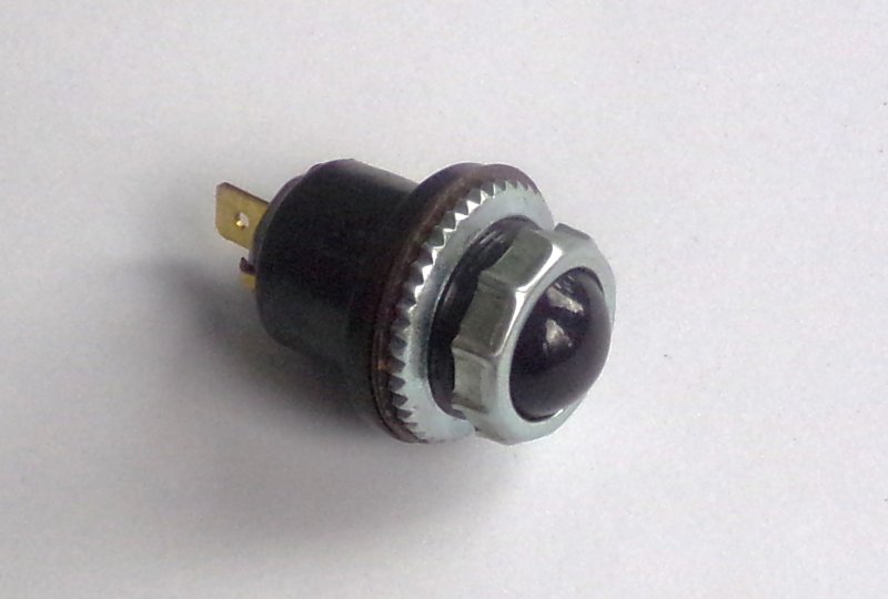 Kontrolka, ciemnoniebieska, oryginał, Jawa 500 OHC-photo1