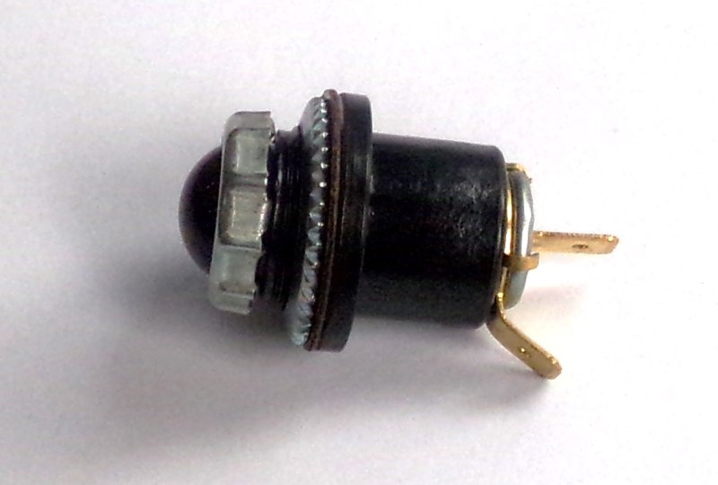 Kontrolka, ciemnoniebieska, oryginał, Jawa 500 OHC-photo2