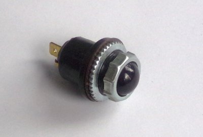 Kontrolka, ciemnoniebieska, oryginał, Jawa 500 OHC