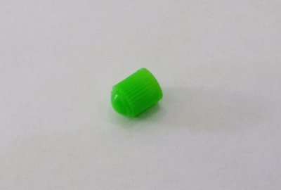 Nakrętka wentylka, plastik, zielona, Jawa, CZ