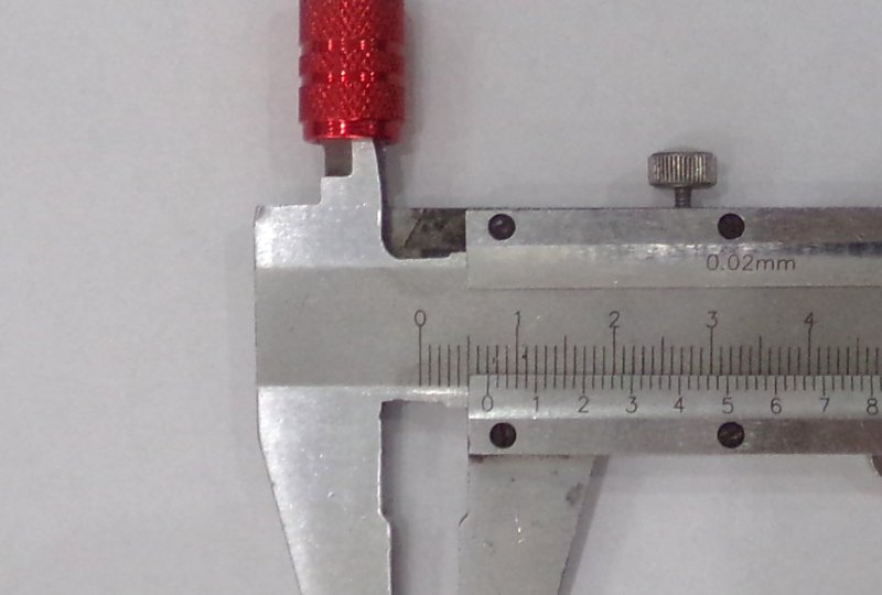 Nakrętka wentylka, aluminium, czerwona, Jawa, CZ-photo4