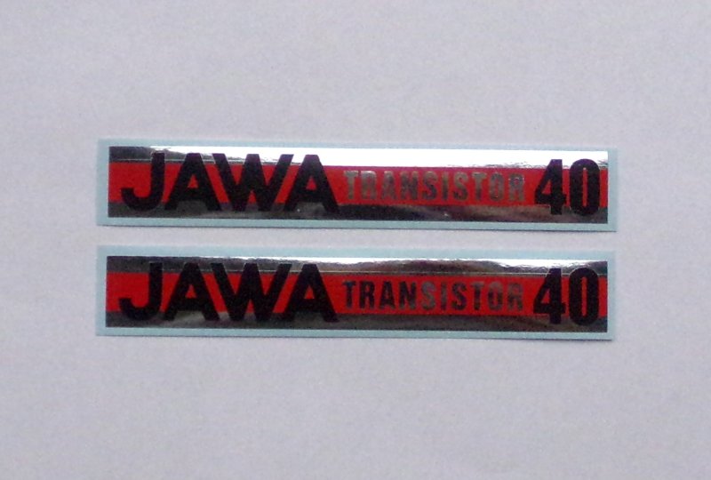 Naklejki JAWA TRANSISTOR 40-photo1