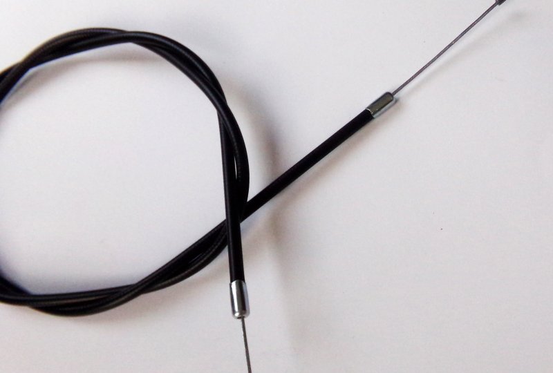 Linka gazu na rolgaz, 95/105 cm, teflon, Jawa, CZ 125-350-photo2