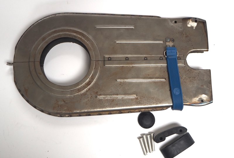 Osłona łańcucha, surowa, CZ 502 Skuter-photo2