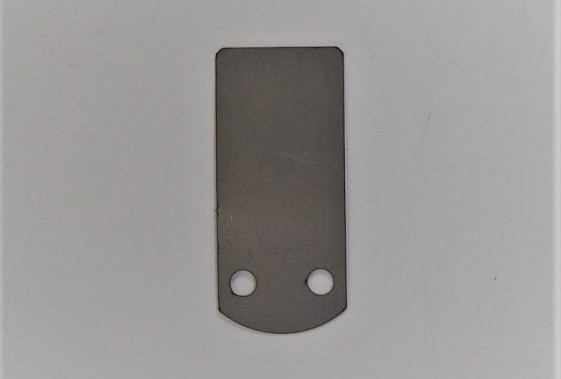 Blaszka wydechu silnika, 0,5 mm, Jawa 500 OHC-photo1