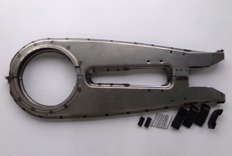 Osłona łańcucha, surowa, Jawa 590/361 Sport-photo3