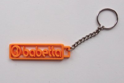 Breloczek BABETTA, pomarańczowy