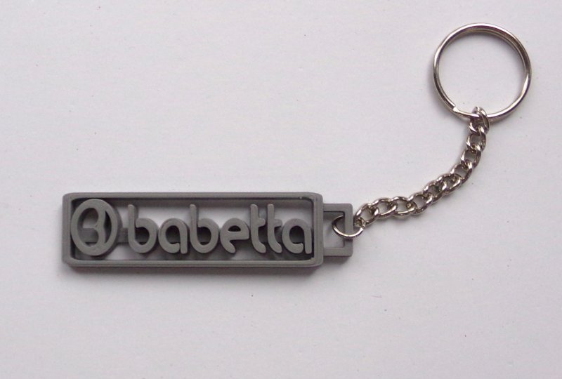 Breloczek BABETTA, szary-photo1