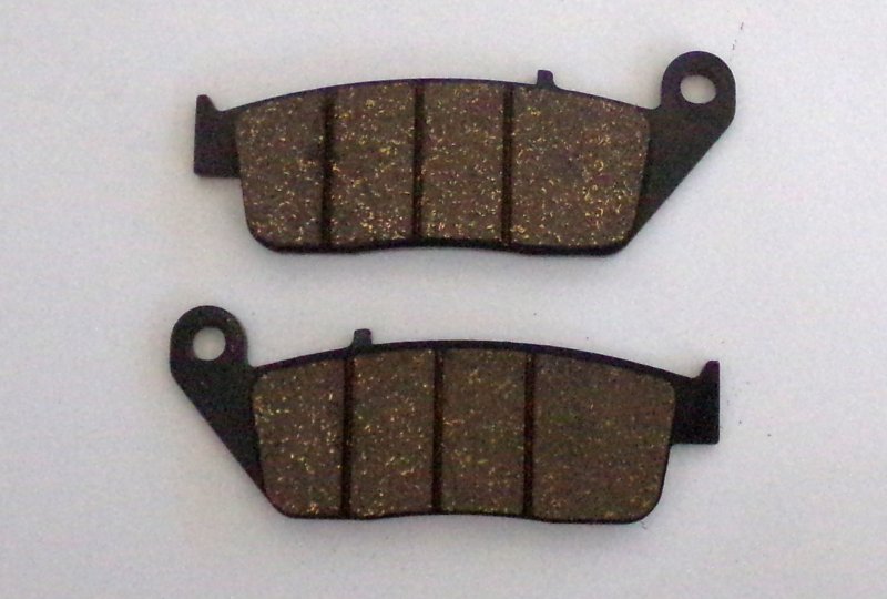Klocki hamulcowe, przednie, komplet 2 szt, Jawa 350 OHC-photo1