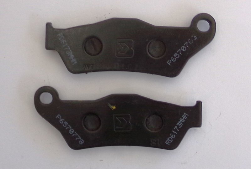 Klocki hamulcowe, przednie, komplet 2 szt, Jawa 350 CL Perak, 42 Bobber-photo2