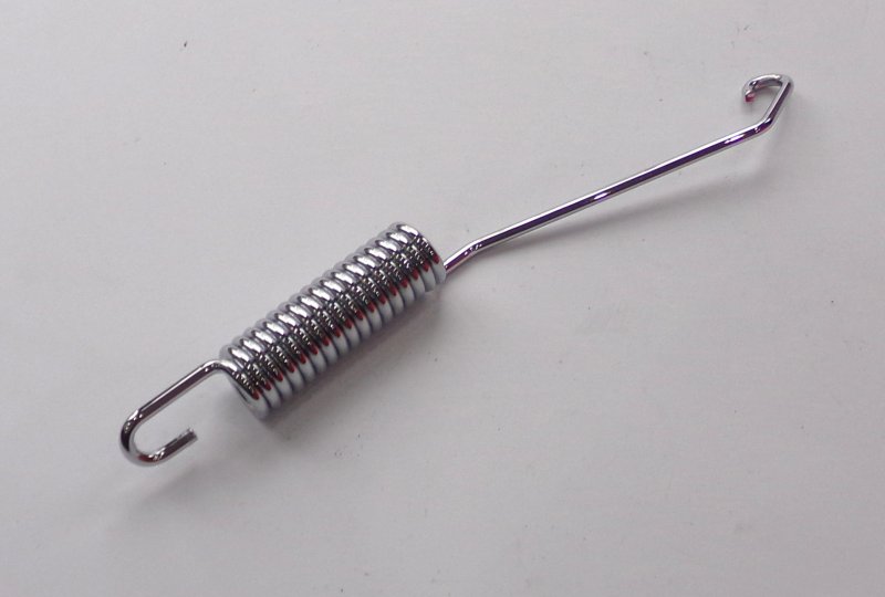 Sprężyna stopki bocznej 19 cm, chrom, CZ 487/488-photo1
