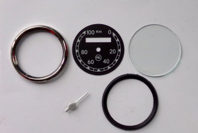 Zestaw naprawczy licznika 100 km/h, PAL, CZ 125/150, 501