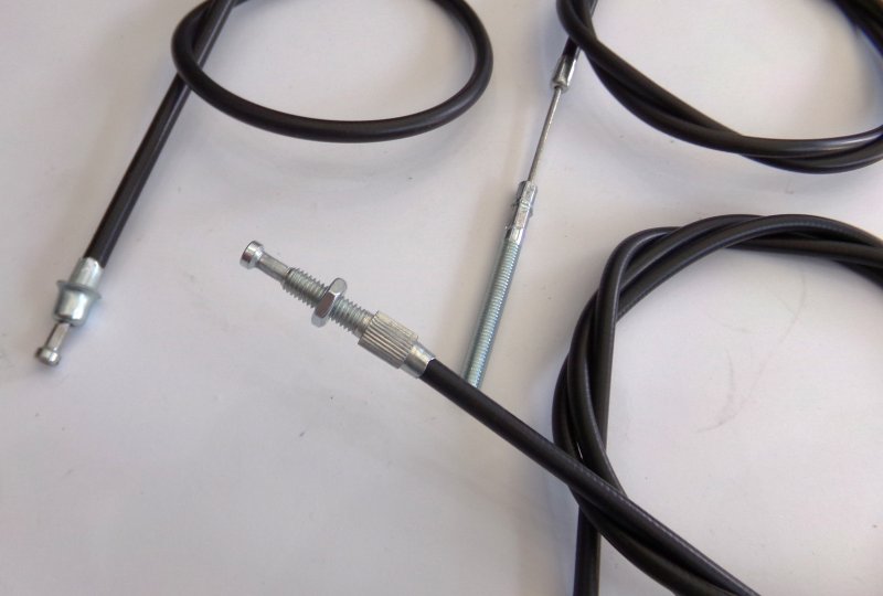 Komplet 5 linek, czarne, Jawa 50 typ 20 wysoka kierownica-photo4