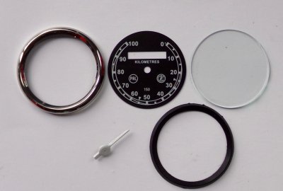 Zestaw naprawczy licznika 100 km/h, PAL, CZ 150C