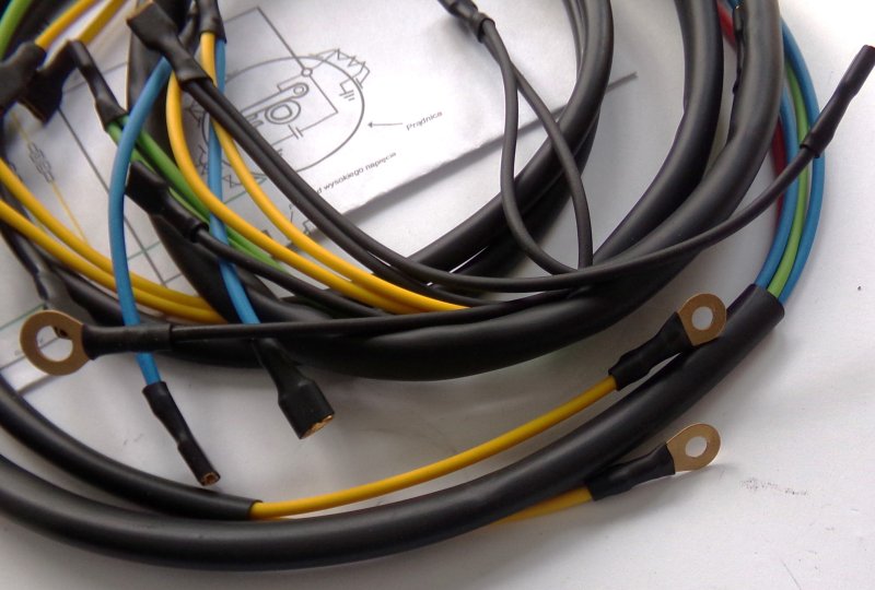Instalacja elektryczna, kolor czarny, Jawa 50 typ 20-photo2