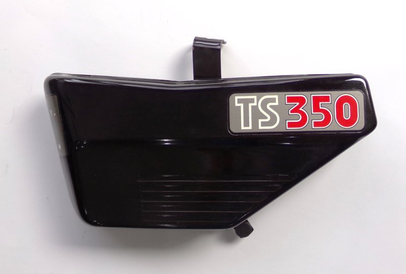 Puszka narzędziowa, czarna, z napisem 350, metal, oryginał, Jawa 638-639-photo1