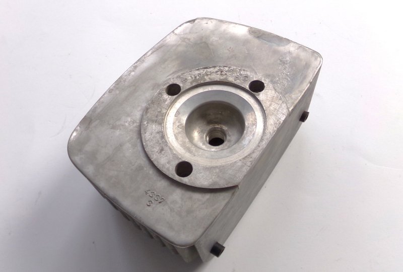 Głowica cylindra, lewa, aluminium, oryginał, Jawa 634-photo4