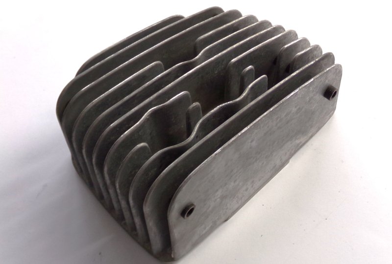 Głowica cylindra, prawa, aluminium, oryginał, Jawa 634-photo3