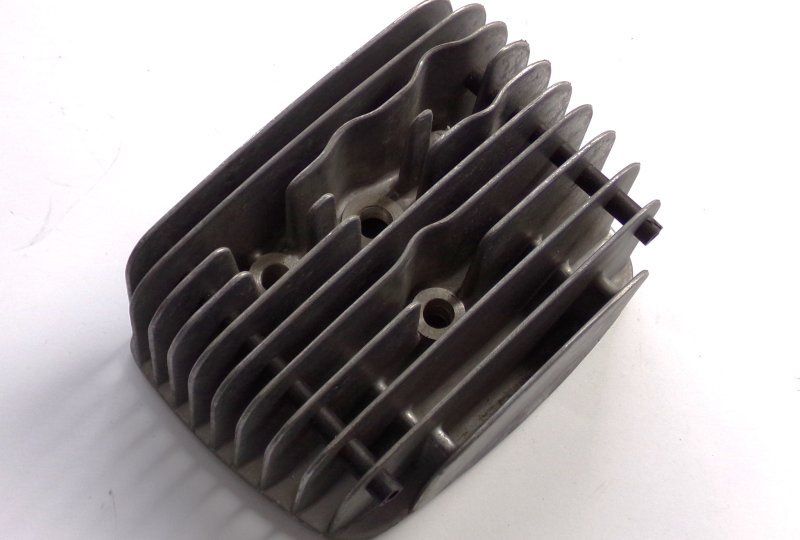 Głowica cylindra, prawa, aluminium, oryginał, Jawa 634-photo2