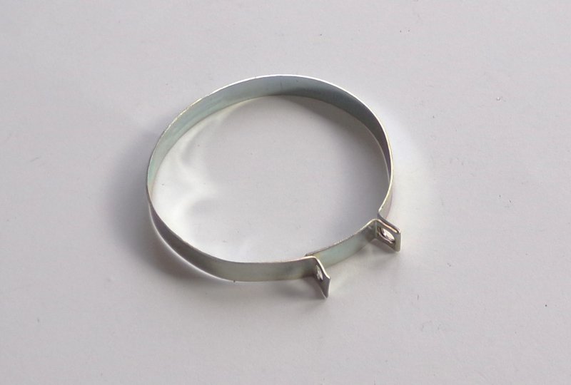 Objemka gumy przedniego zawieszenia, 56 mm, ocynk, oryginał, Jawa 634-photo1
