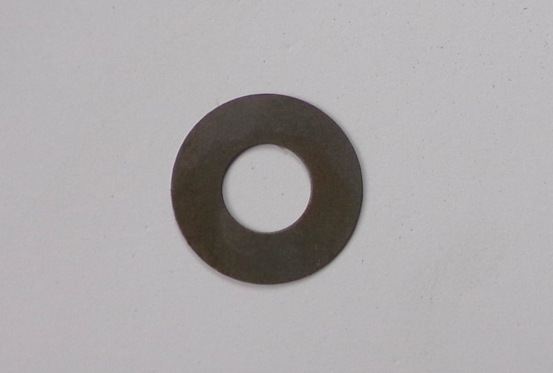 Metalowa podkładka rozpieraka szczęk hamulcowych 28x13x0,8 mm, oryginał, Jawa, CZ-photo1