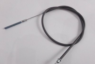 Linka tylnego hamulca, 75/89 cm, szara, Jawa 21-23