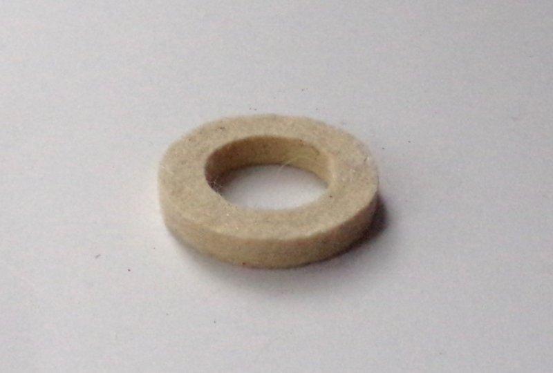 Uszczelnienie łożyska tylnego koła, filc, 35x21x6, CZ 150C-photo2