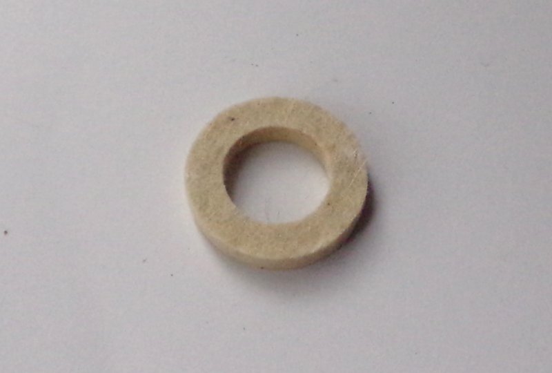 Uszczelnienie łożyska tylnego koła, filc, 35x21x6, CZ 150C-photo1