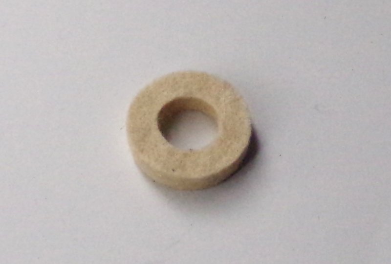 Uszczelnienie łożyska koła, filc, 26x12x5, Jawa 550-photo1