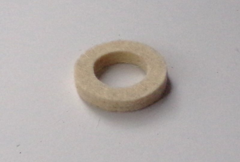 Uszczelnienie łożyska koła, filc, 30x18x5, Jawa 50, 90, CZ 501-505-photo2