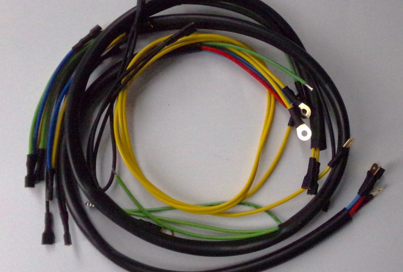 Instalacja elektryczna, kolor czarny, Jawa 50 typ 23 MUSTANG-photo1