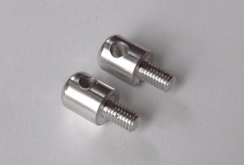 Zawias pokrywy wózka, 2 szt, aluminium, PAV-photo1