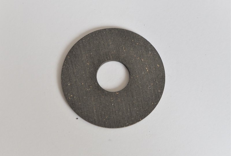 Podkładka hamulca ciernego tłumika drgań główki ramy, 60 x 19,1 x 2 mm, Jawa Villiers, Special-photo1