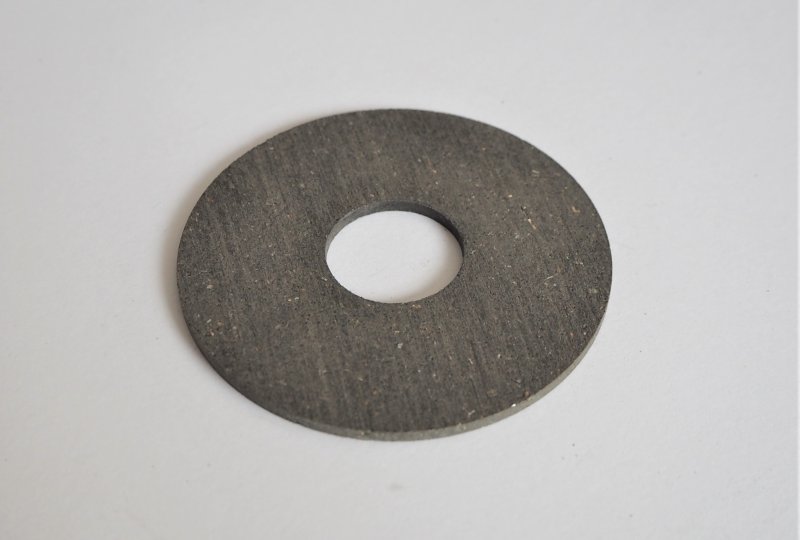 Podkładka hamulca ciernego tłumika drgań główki ramy, 60 x 19,1 x 2 mm, Jawa Villiers, Special-photo2
