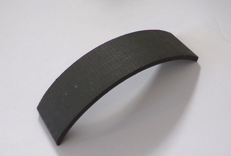 Okładzina szczęki hamulcowej, 145x4x36 mm, Jawa, CZ-photo1