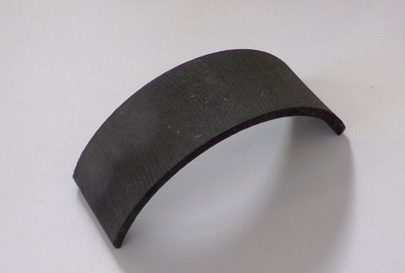 Okładzina szczęki hamulcowej, 130x4x36 mm, Jawa, CZ 175-photo1