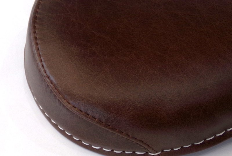 Siedzenie przednie, retro skóra, ciemny brąz, Jawa 250 Perak FJ, 350 Ogar-photo5