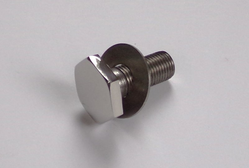 Śruba przedniego zawieszenia, górna, M12/1,25, klucz 24 mm, nierdzewna/polerowana, z podkładką, CZ 476-487-photo2
